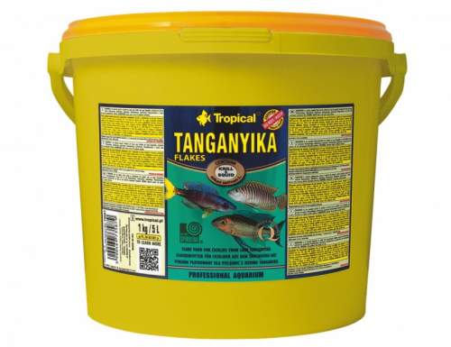 Tropical Tanganyika flakes 5l /1kg vědro
