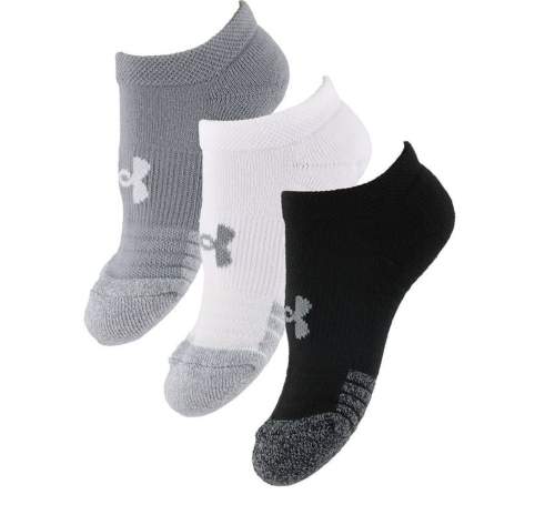 Ponožky Under Armour UA Heatgear 3pk No Show Yth - šedá