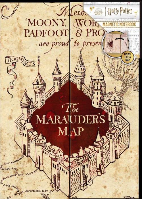 Harry Potter blok - Záškodnícka mapa - EPEE