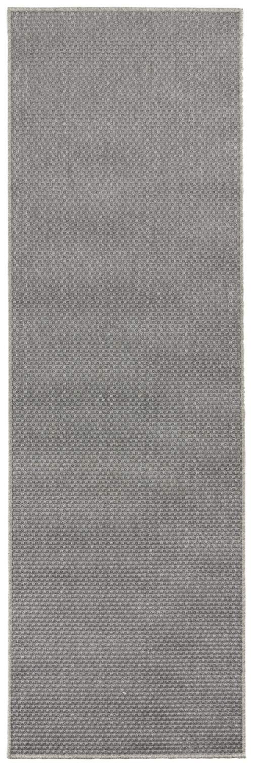 BT Carpet - Hanse Home koberce Běhoun Nature 104275 Silver Rozměry koberců: 80x350