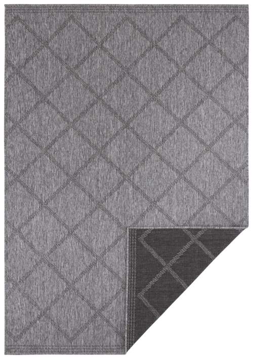 NORTHRUGS - Hanse Home koberce Kusový koberec Twin Supreme 103757 Corsica Black/Anthracite - 80x250 cm