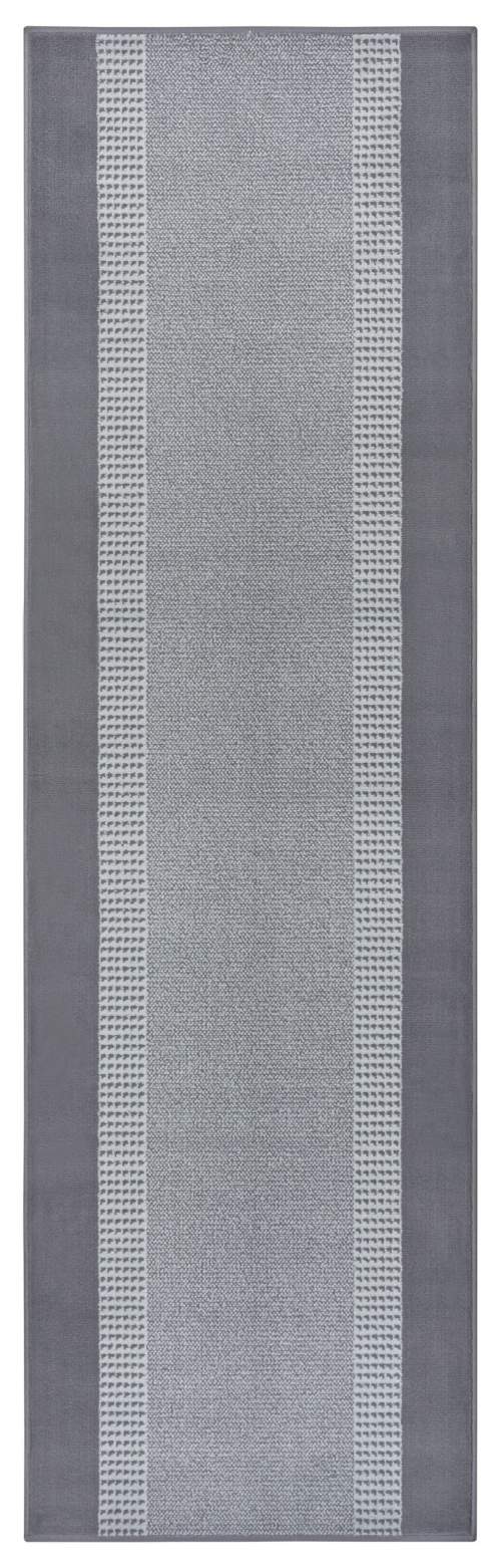 Hanse Home Collection koberce Běhoun Basic 105488 Light Grey - 80x500 cm