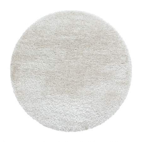 Kusový koberec Brilliant Shaggy 4200 Natur kruh - 160x160 (průměr) kruh cm