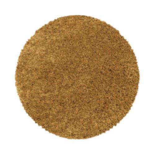 Ayyildiz koberce Kusový koberec Sydney Shaggy 3000 gold kruh - 160x160 (průměr) kruh cm Žlutá, Střední (80x160 - 164x240), Syntetický (umělý)