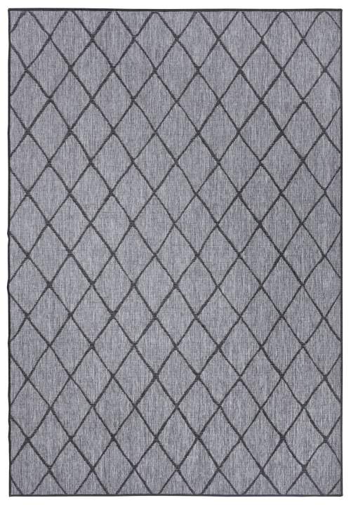 NORTHRUGS - Hanse Home koberce Kusový koberec Twin-Wendeteppiche 105456 Night Silver Rozměry koberců: 80x250
