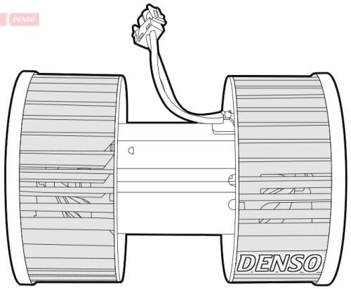 vnitřní ventilátor DENSO DEA05003