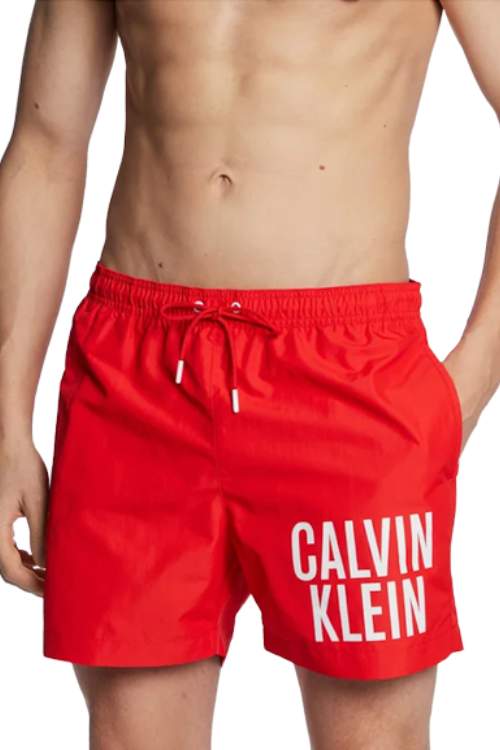 Calvin Klein KM0KM00794 pánské šortky červené