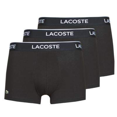 Lacoste Casual Cotton 5H3389-031 Boxer 3 PACK černé