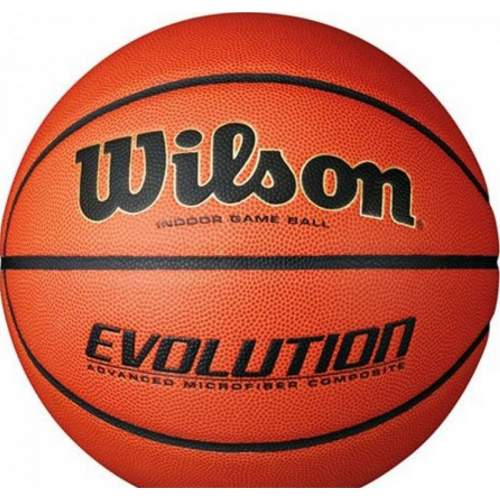Wilson Basketbalový míč Evolution Indoor Game WTB0516XBEMEA hnědý