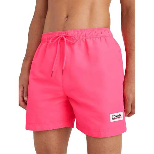 Tommy Hilfiger UM0UM02478 pánské plavecké šortky růžové