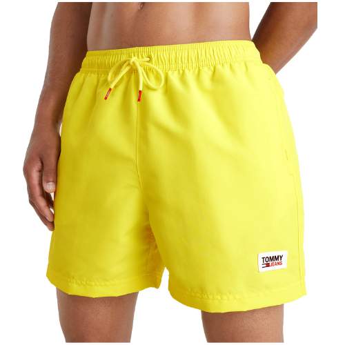 Tommy Hilfiger UM0UM02478 pánské plavecké šortky žluté