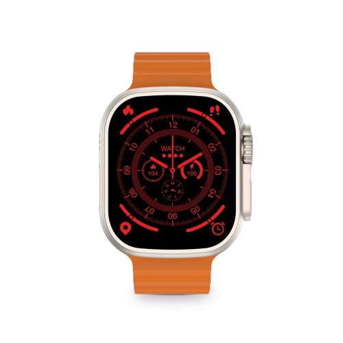Ksix Urban Plus chytré hodinky, 2,05", IP68 Barva: Oranžová BXSW15CH