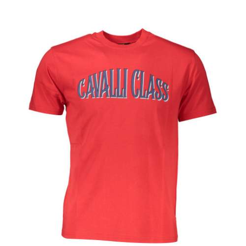 Cavalli Class pánské tričko červené QXT60B