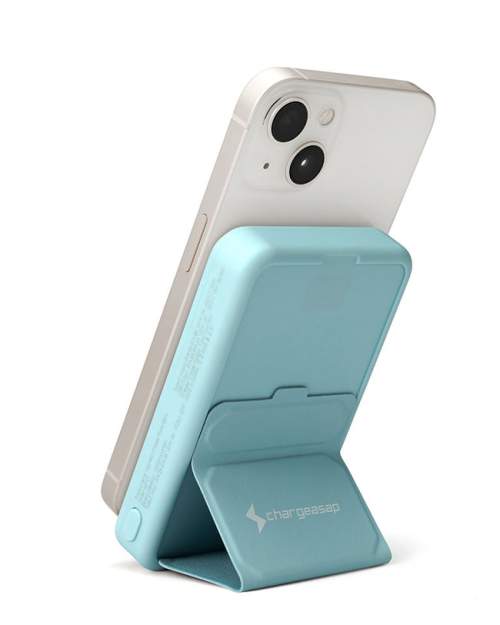 Chargeasap SnapGo® Magsafe, Qi powerbanka 10 000mAh Barva: Modrá