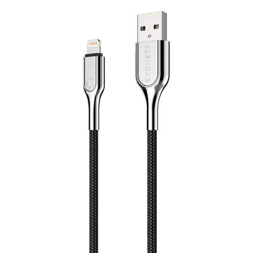 Kabel USB na Lightning Cygnett Armoured 12W 2m (černý)