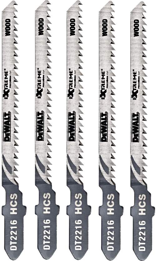Dewalt XPC Blade pro výlet na skládačku T 5 ks, 82mm Curvilinear Cutting - DT2216 -QZ