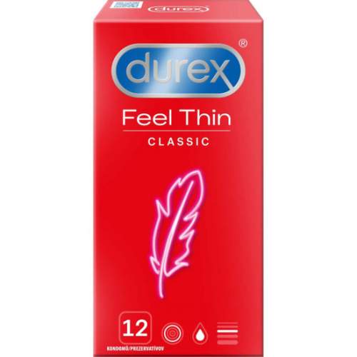 Durex Feel Thin Classic 12 ks