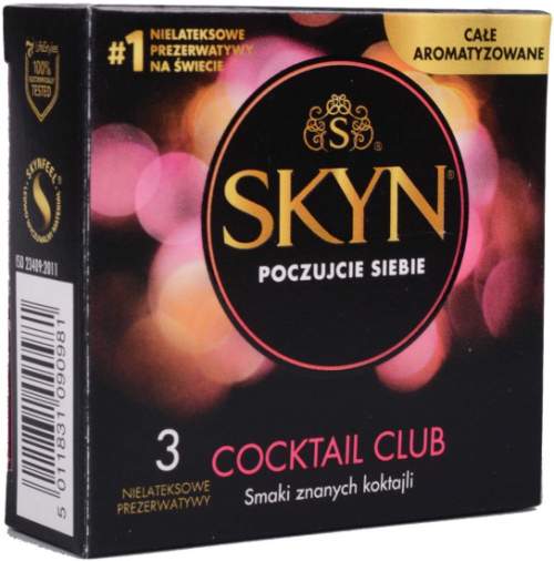 Unimil Skyn Cocktail Club 3 ks