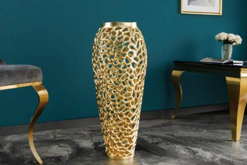 Dekorhome Podlahová váza ESUS 34 cm