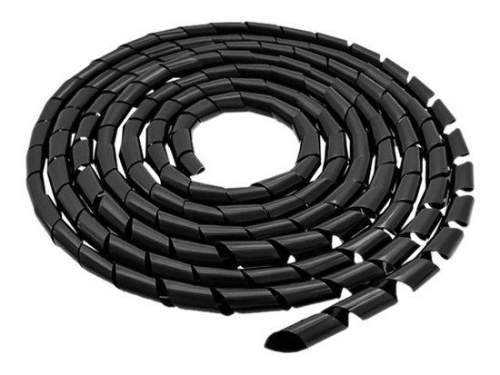 Qoltec Organizátor kabelů 20mm 10m černá