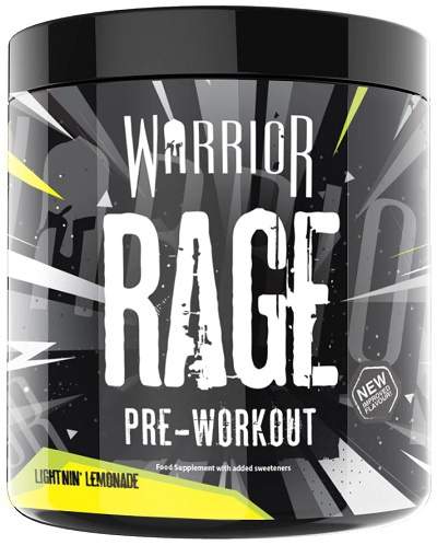 Warrior RAGE Pre-Workout 392g limonáda