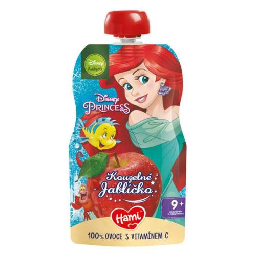 HAMI Disney Princess jablíčko 9m+ 110 g x 6 kusů