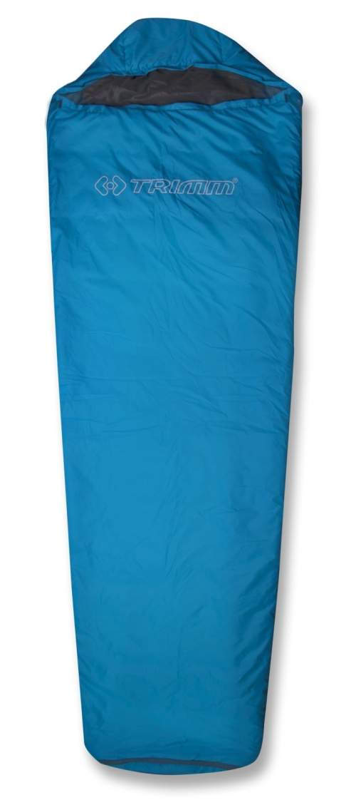 TRIMM FESTA 185 Spací pytel, modrá, velikost 215 cm - pravý zip
