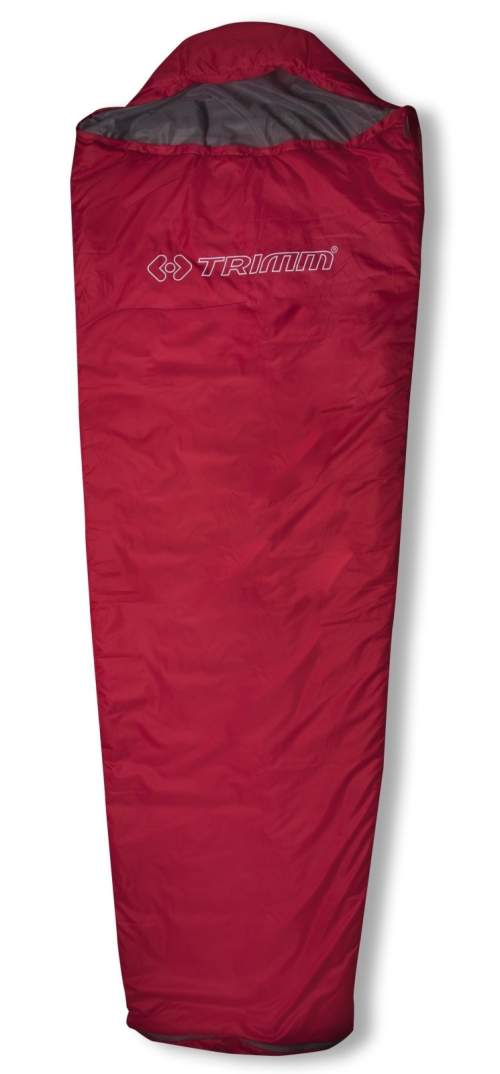 TRIMM FESTA Mumiový spací pytel, červená, velikost 230 cm - pravý zip