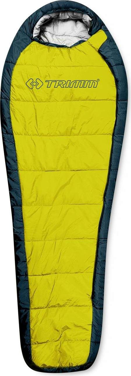 TRIMM HIGHLANDER 185 Spací pytel, žlutá, velikost 210 cm - pravý zip