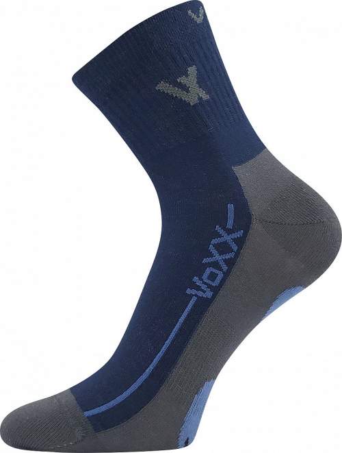 Voxx Barefootan Unisex sportovní ponožky 3 páry tmavě šedá 35-38