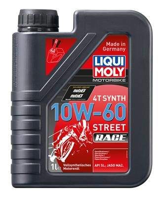 Liqui Moly 1525 Motorbike 4T Synth Street Race 10W-60 1L