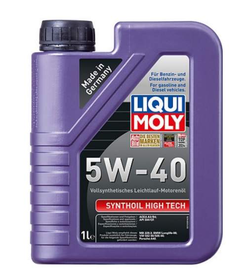 Liqui Moly Motorový olej Synthoil High Tech 5W40 1L