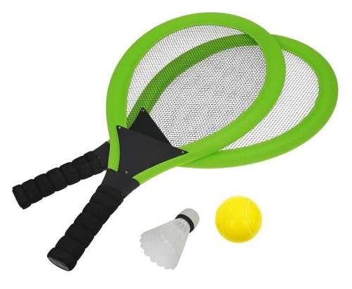 Rulyt Set na plážové hry tenis/badminton zelená