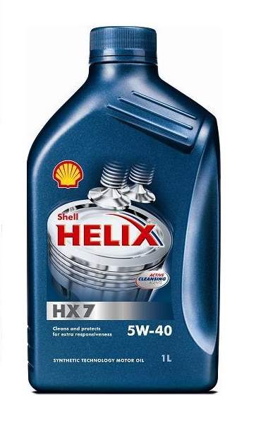 Motorový olej SHELL helix hx7 5w-40 1l