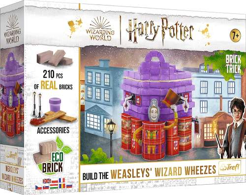 TREFL BRICK TRICK Harry Potter: Weasleyho kouzelnické žertíky M 210 dílů