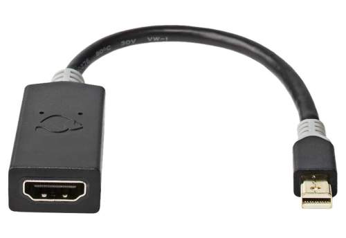 NEDIS redukční kabel Mini DisplayPort zástrčka HDMI zásuvka antracit 20 cm