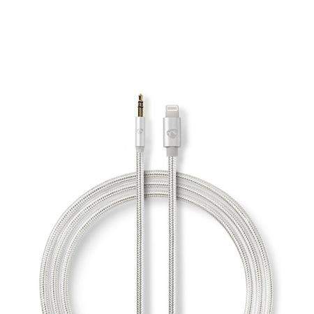 NEDIS PROFIGOLD Apple Lightning 8pin kabel s adaptérem Apple Lightning zástrčka 3,5 mm jack zástrčka 1m