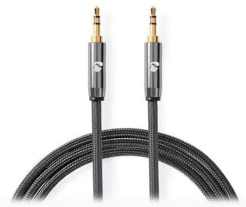 NEDIS PROFIGOLD stereo audio kabel/ 3,5 mm jack zástrčka - 3,5 mm jack zástrčka šedý 2m