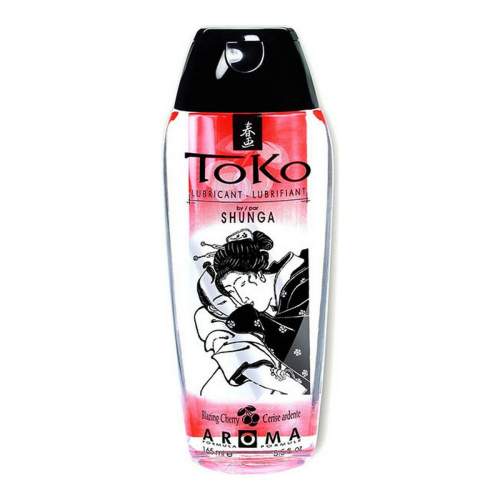 Shunga Jahodový lubrikační gel Toko SH6400 165 ml