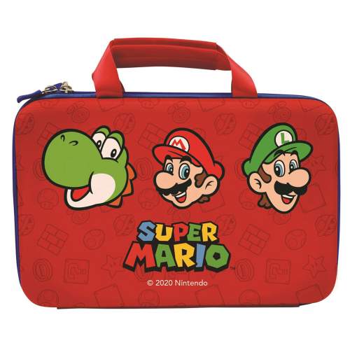 Lexibook Ochranná taška na konzole a tablety do 12“ Super Mario