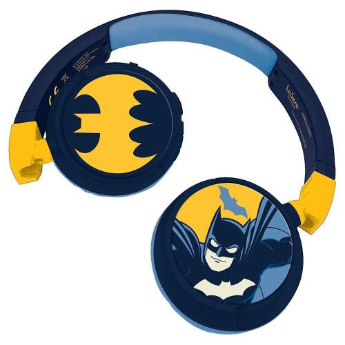 Lexibook Skládací bezdrátová Bluetooth sluchátka Batman