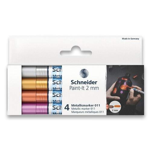Schneider Metalický popisovač Paint-It 011 V1 4 barvy