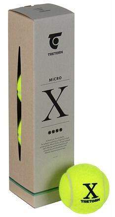 Tretorn Micro X tenisové míče balení 4 ks