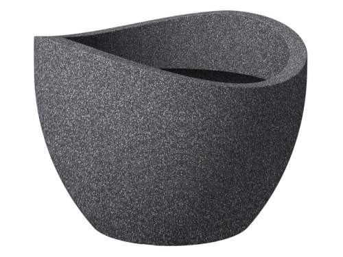 Scheurich Wave Globe 60 cm x 45 cm Black Granit
