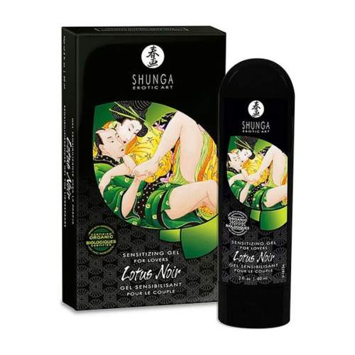 Shunga Osvěžující stimulační gel pro oba Lotus Noir 60ml