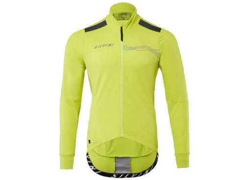 Silvini Ghisallo pánská cyklo bunda Lime/Blue L