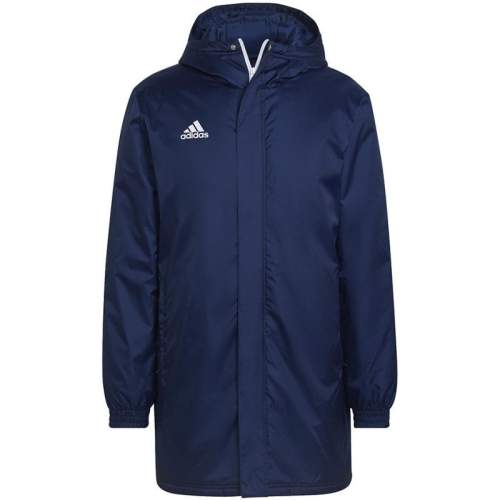 Adidas ENT22 STAD JKT Pánská fotbalová bunda  tmavě modrá XL