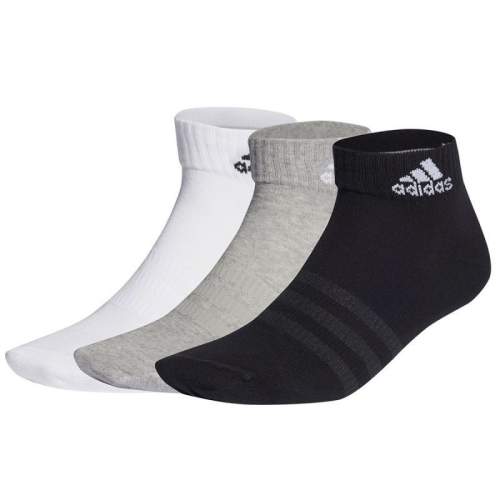 Adidas T SPW ANK 3P Kotníkové ponožky černá M
