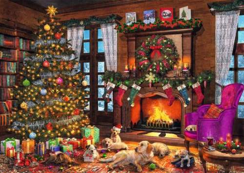 TREFL Puzzle Vánoce se blíží 1000 dílků