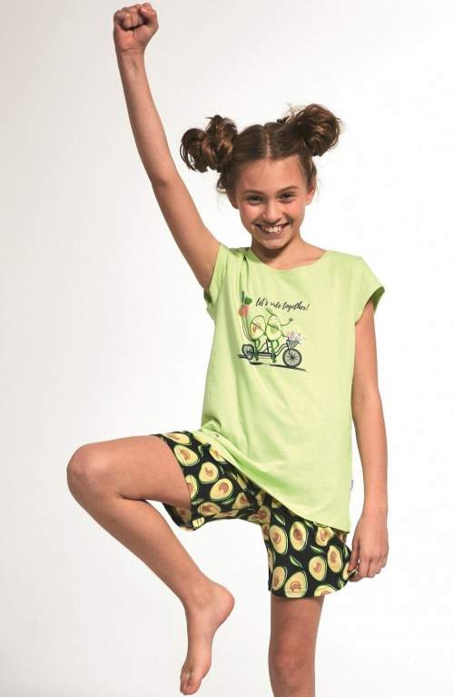 Cornette Dívčí pyžamo avocado 98